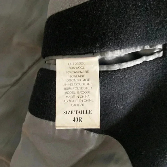 Calvin Klein 40R mens peacoat - Picture 9 of 9